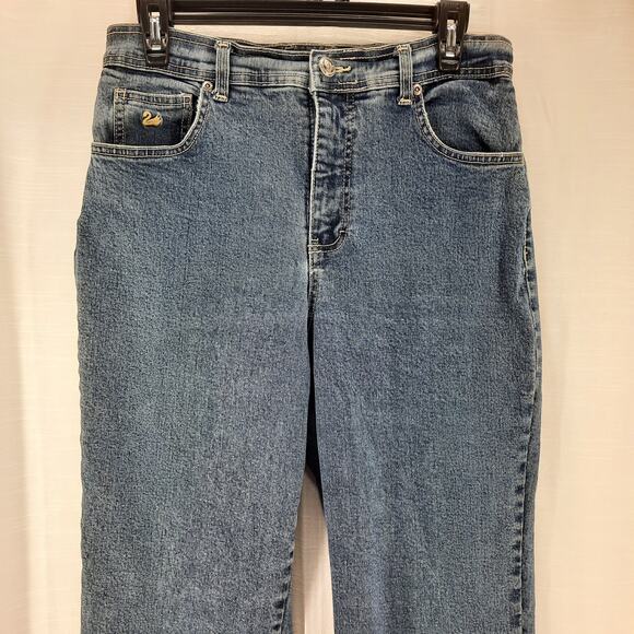 Gloria‎ Vanderbilt Blue Jeans Women's Size 10 Short Straight Leg - Picture 1 of 14